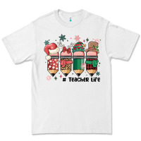 White teacher christmas Premium Tee - MaliasSmallBusiness