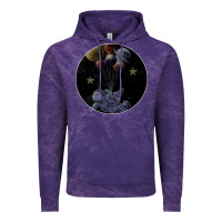 Cloud Purple Space Travel Vintage Hoodie - Bettercallsaul