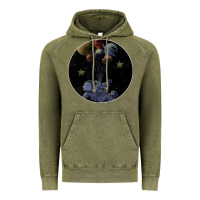 Vintage Olive Space Travel Vintage Hoodie - Bettercallsaul