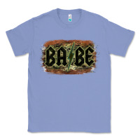 Colony Blue Camouflage Patterned Babe Tried Classic Tee - Bettercallsaul
