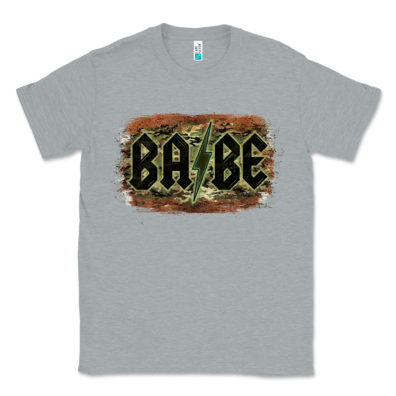 Camouflage Patterned Babe Tried Classic Tee by Bettercallsaul | Teevron