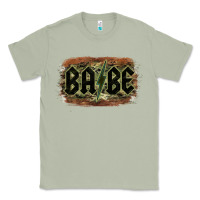 Matcha Camouflage Patterned Babe Tried Classic Tee - Bettercallsaul