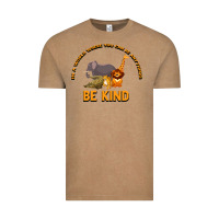 Vintage Coffee In a World Where You Can Be Anything Bee Kind Vintage Tee - Bettercallsaul