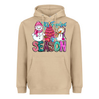 Mushroom It's Freezin Season Heavyweight Hoodie - CowhideDigitalArt