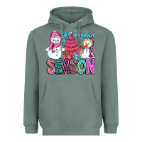 Sage It's Freezin Season Heavyweight Hoodie - CowhideDigitalArt