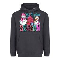 Smoke It's Freezin Season Heavyweight Hoodie - CowhideDigitalArt