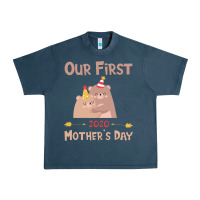 Midnight Navy Our First Mother's Day Urban Heavy Tee - Bettercallsaul