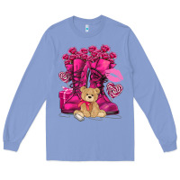 Colony Blue Army boots Valentine's Day Long Sleeve Tee - HowdyJamesFarm