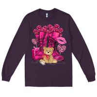 Plum Army boots Valentine's Day Long Sleeve Tee - HowdyJamesFarm