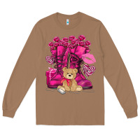 Toasted Coconut Army boots Valentine's Day Long Sleeve Tee - HowdyJamesFarm