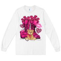 White Army boots Valentine's Day Long Sleeve Tee - HowdyJamesFarm