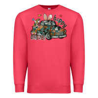 Cardinal Happy Easter Premium Sweatshirt - CowhideDigitalArt