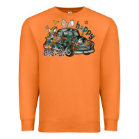 Carrot Happy Easter Premium Sweatshirt - CowhideDigitalArt