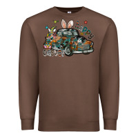 Chestnut Happy Easter Premium Sweatshirt - CowhideDigitalArt