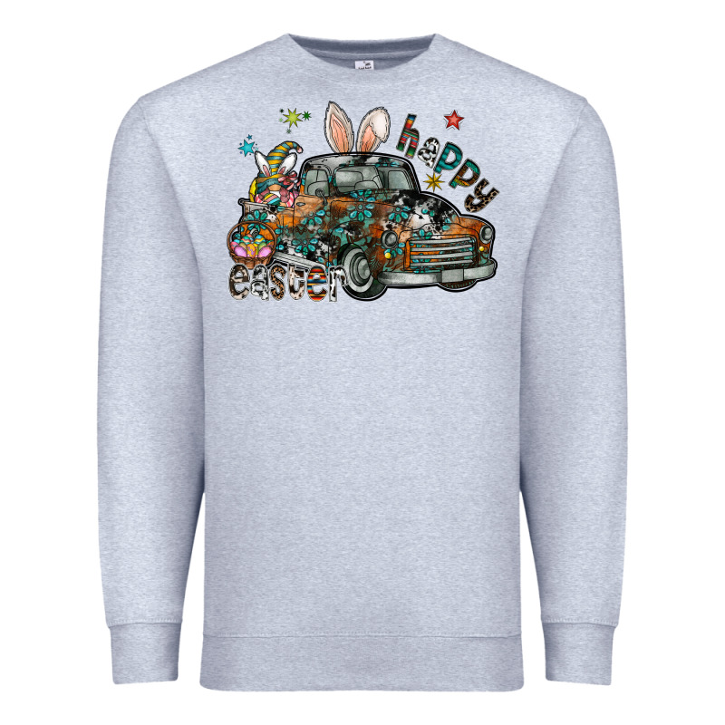Happy Easter Premium Sweatshirt by CowhideDigitalArt | Teevron