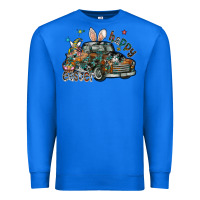 True Royal Happy Easter Premium Sweatshirt - CowhideDigitalArt