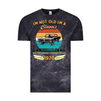 Cloud Black Vintage 50th Birthday I'm Not Old I'm A Classic Born In 1970 Vintage Tee - Bettercallsaul