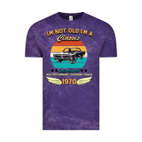 Cloud Purple Vintage 50th Birthday I'm Not Old I'm A Classic Born In 1970 Vintage Tee - Bettercallsaul