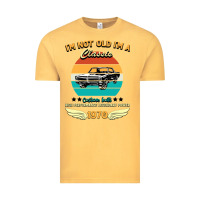 Vintage Mustard Vintage 50th Birthday I'm Not Old I'm A Classic Born In 1970 Vintage Tee - Bettercallsaul
