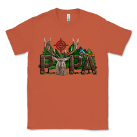Copper Western Papa Deer Hunting Classic Tee - LillyAllenDesigns