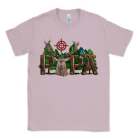 Lilac Western Papa Deer Hunting Classic Tee - LillyAllenDesigns