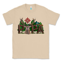 Mushroom Western Papa Deer Hunting Classic Tee - LillyAllenDesigns
