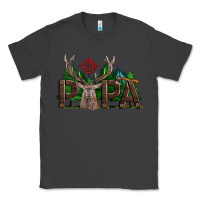 Smoke Western Papa Deer Hunting Classic Tee - LillyAllenDesigns