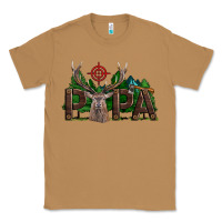 Toasted Coconut Western Papa Deer Hunting Classic Tee - LillyAllenDesigns