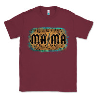 Burgundy Leopard Patterned Mama Tried Classic Tee - Bettercallsaul
