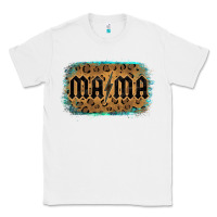 White Leopard Patterned Mama Tried Classic Tee - Bettercallsaul
