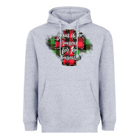 Heather Grey Jesus is the Reason For The Season Heavyweight Hoodie - CowhideDigitalArt