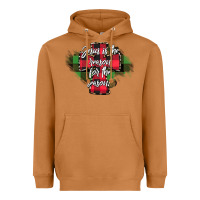Meerkat Jesus is the Reason For The Season Heavyweight Hoodie - CowhideDigitalArt