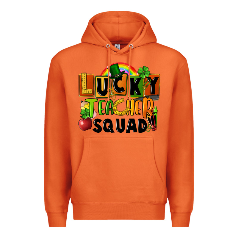 Lucky Teacher Squad Premium Hoodie by FaDigitalArtStudio | Teevron