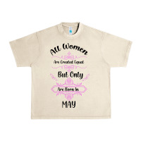 Sandshell all women are created equal but only the smartest are born in may Urban Heavy Tee - Bettercallsaul