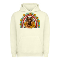 Pigment Pistachio german shepherd rainbow Urban Hoodie - Artiststas
