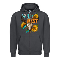 Smoke Western Wild West Rodeo Zipper Hoodie - BundleAndBundleShop
