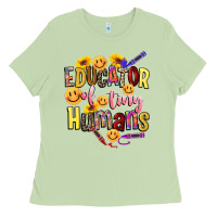 Matcha educator of tiny humans Ladies Tee - NancyCooperArtShop