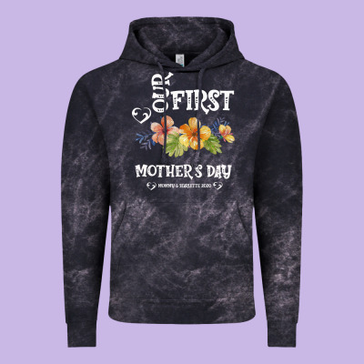 Our Fırst Mother's Day Mommy & Scarlette 2020 Vintage Hoodie Designed By Bettercallsaul