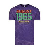 August 1965 Limited Edition 55 Years Of Being Awesome Vintage Tee | Teevron