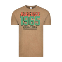 Vintage Coffee August 1965 Limited Edition 55 Years Of Being Awesome Vintage Tee - Bettercallsaul