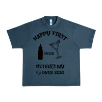 Midnight Navy Happy Fırst Cheers Mother's Day Owen 2020 Urban Heavy Tee - Bettercallsaul