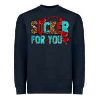 Navy sucker for you olivia Heavyweight Sweatshirt - OliviaCreatesArt