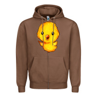 Chestnut chick Zipper Hoodie - FaDigitalArtStudio