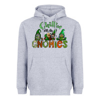 Heather Grey st patricks day gnomes Heavyweight Hoodie - CowhideDigitalArt