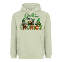 Matcha st patricks day gnomes Heavyweight Hoodie - CowhideDigitalArt