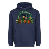 Navy st patricks day gnomes Heavyweight Hoodie - CowhideDigitalArt