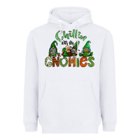 White st patricks day gnomes Heavyweight Hoodie - CowhideDigitalArt