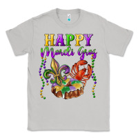 Moon Dust happy mardi gras fleur de lis king cake crawfish Classic Tee - RanaPortraitStore