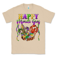 Mushroom happy mardi gras fleur de lis king cake crawfish Classic Tee - RanaPortraitStore