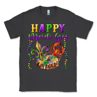 Smoke happy mardi gras fleur de lis king cake crawfish Classic Tee - RanaPortraitStore